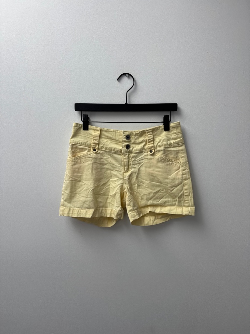 Women’s Yellow mini Shorts